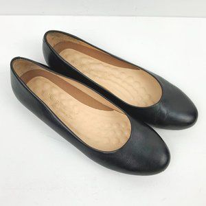 Walking Cradles Bronwyn Black Leather Ballets Flats Size 8.5M